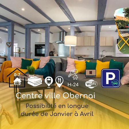 Le Nid Cosy D'Obernai /2Min Centre Ville/Parking Extérieur photo
